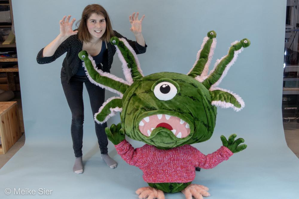 Cuddly monster voor Hyundai